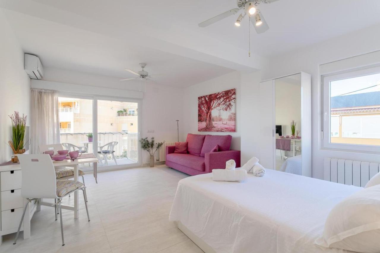 Very Nice And Modern Studio Front Of The Beach El Campello Exteriör bild